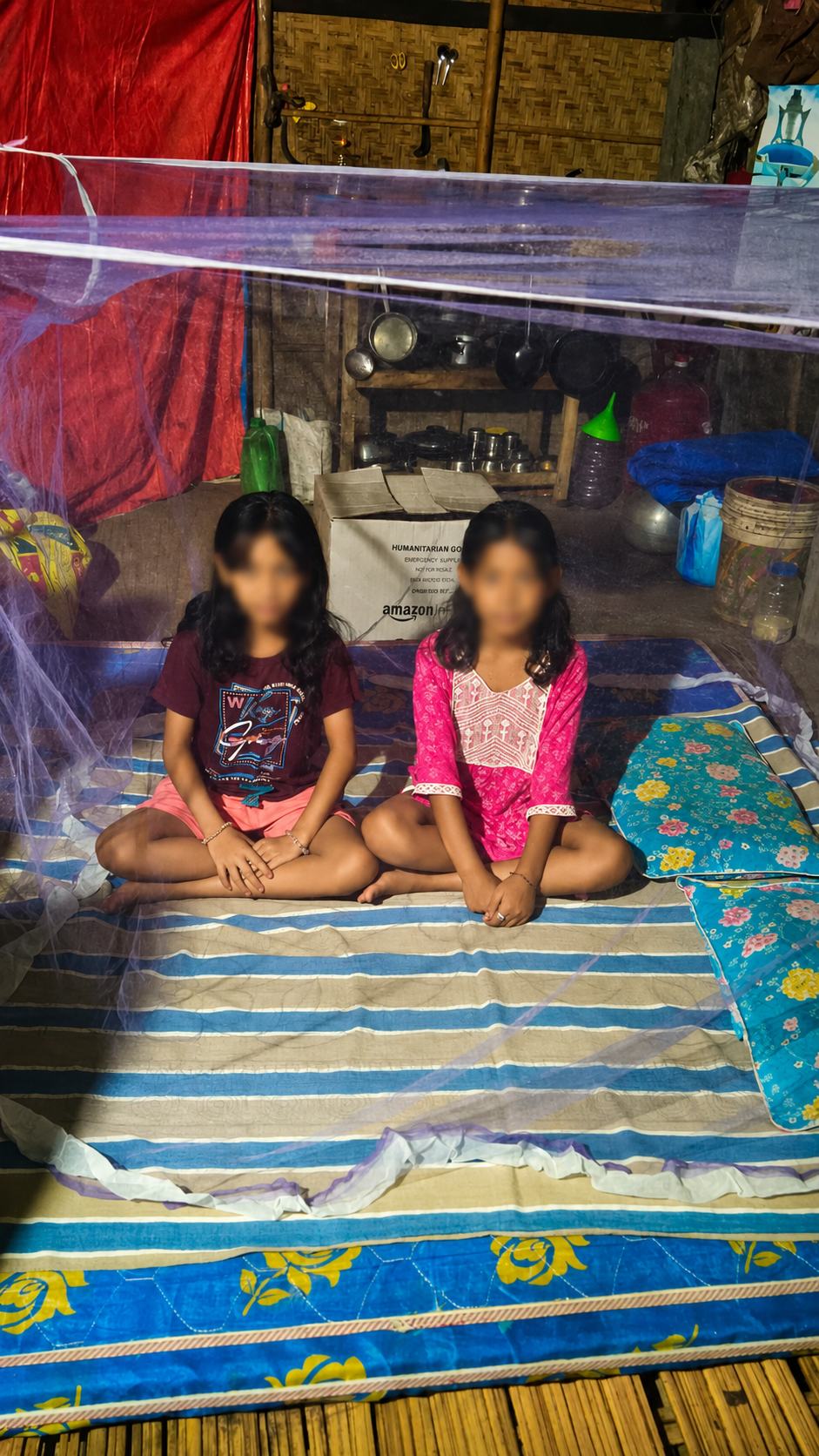 Hori Morang from Chapori Goan, Golaghat · Mosquito net